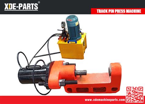 china excavator track pin removal tool pricelist|hydraulic track pin press.